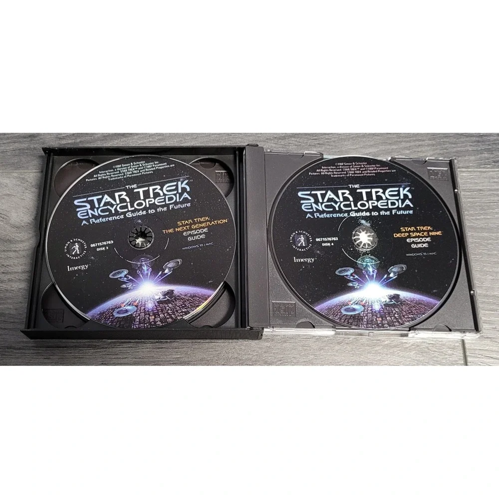 The Star Trek Encyclopedia: A Reference Guide To The Future CD-ROM (1997)